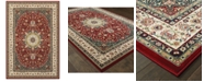 Oriental Weavers Kashan 119N Red/Ivory 7'10" x 10'10" Area Rug